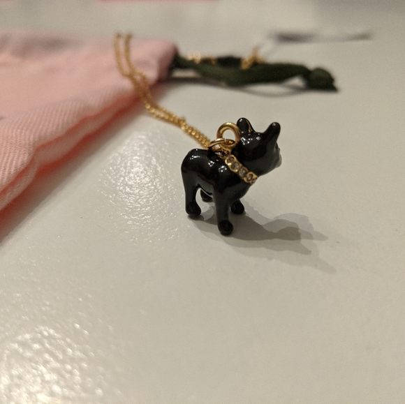*NWT* ♠️Kate Spade bulldog necklace - Picture 4 of 7